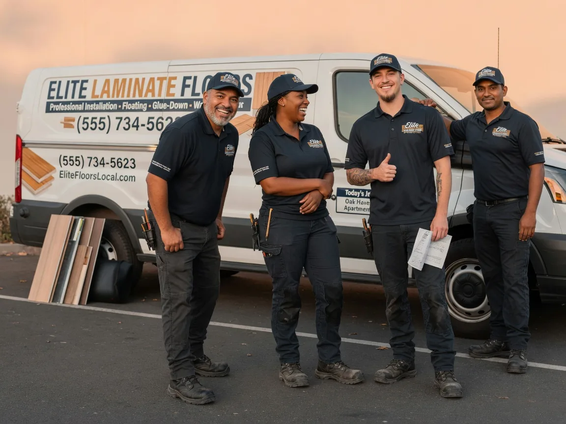 Laminate flooring installation company in Luck, WI